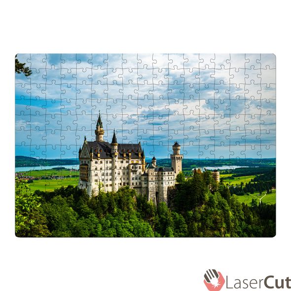 Пазл "Гірський замок Баварії" Розмір L